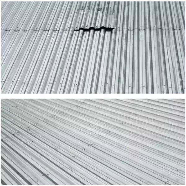 Hala magazynowa = dach i bloczki betonowe 